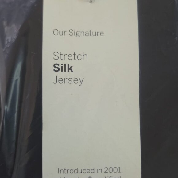 Eileen Fisher Tunic XS Stretch Silk Asymmetrical NWT $258 - Picture 6 of 8